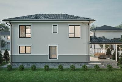 Locuință single 136 mp – compartimentare eficientă și design practic - 19