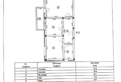 Apartament cu 2 camere decomandat în Sânpetru - 4