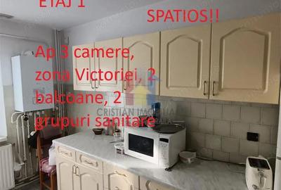 ETAJ 1, Ap 3 camere zona Garii, SPATIOS, 2 vederi, 2 balcoane - 7