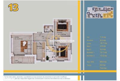 Apartament cu 3 camere decomandat în Titan - 1