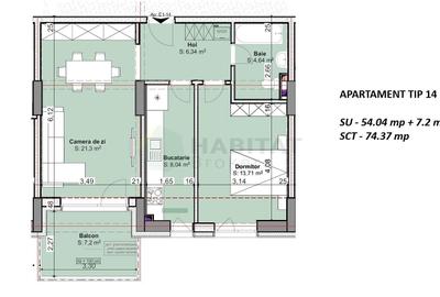 Apartament 2 camere  - Direct Dezvoltator - 2