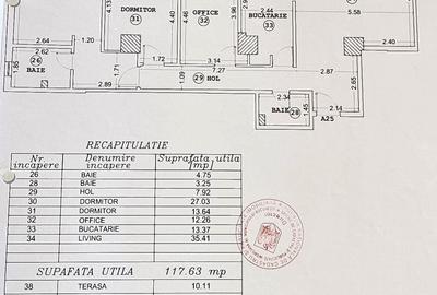 Apartament cu 4 camere decomandat, mobilat în Unirii - 5