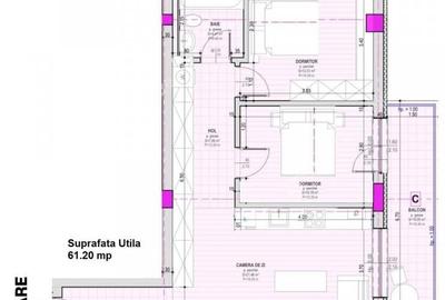 Apartament cu 3 camere decomandat în Vasile Aaron - 5