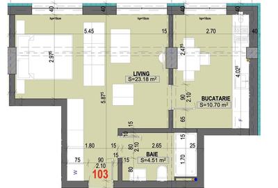 FALEZA NORD - Vânzare studio, bloc nou la 50 m de plaja. - 19