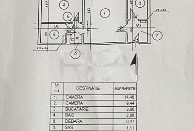 Giurgiului/Piata Progresu - 1973 - 2 camere - 9