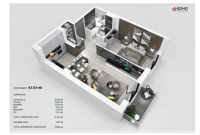 Apartament 2 camere - 1