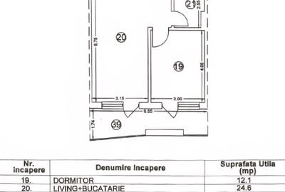 Mamaia  Apartament 2 camere vedere la mare mobilat utilat parcare privata  et.1 - 7