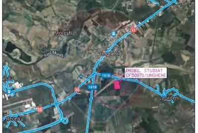 Terenuri Investitie 43485 mp Ungheni-Mures / Autostrada - 8