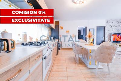 Apartament cu 3 camere semidecomandat, mobilat în Florești - 1