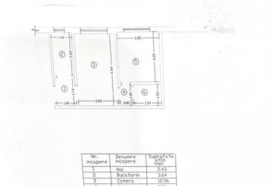 Apartament cu 2 camere semidecomandat în Apollo - 6