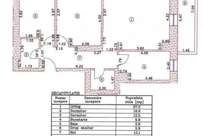 Apartament cu 3 camere decomandat, mobilat în Cotroceni - 12