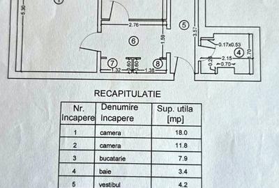 Apartament cu 2 camere decomandat în Dristor - 17