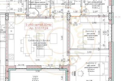 Apartament cu 2 camere în Central - 3