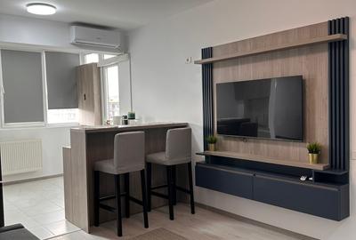 Apartament cu 2 camere nedecomandat, mobilat în Sud