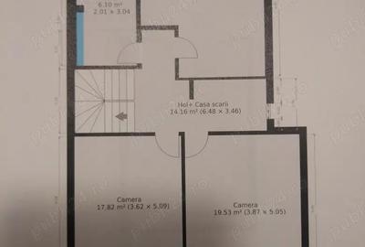 Duplex, Dumbravita, aproape de centru, P+M, 4cam, 142mp util, 379mp teren - 7