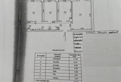 Apartament 3 camere, confort 1 decomandat, Calarasilor Viziru - 6