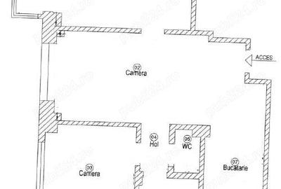 Apartament cu 3 camere decomandat în Dacia - 3