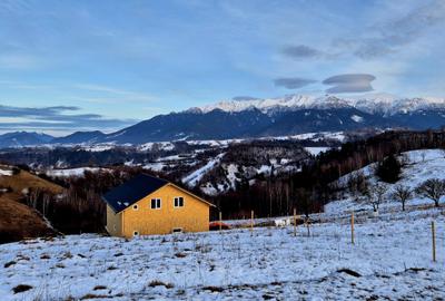 Sat Peștera – Moeciu | Vedere panoramică Bucegi & Piatra Craiului - 3