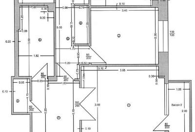 Apartament cu 3 camere decomandat în Central - 2