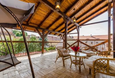 Apartament central, 160 mp, curte cu loc de barbeque, terasa - 9