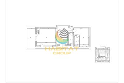 Penthouse cu 3 camere decomandat în Theodor Pallady - 2