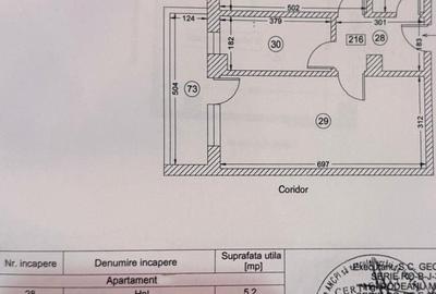 Apartament cu 2 camere în Inel II