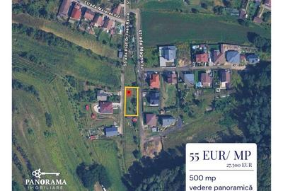 Teren de vanzare 500mp  - Teren cu panoramă spectaculoasa - 6