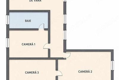 Casă cu 2 camere cu Teren 4022 Mp în Central - 1