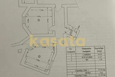 Garsonieră decomandată în Armeneasca - 1