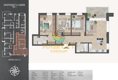 Apartament cu 4 camere decomandat în Theodor Pallady - 2