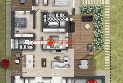 Casă cu 4 camere cu Teren 828 Mp în Sânmartin - 2