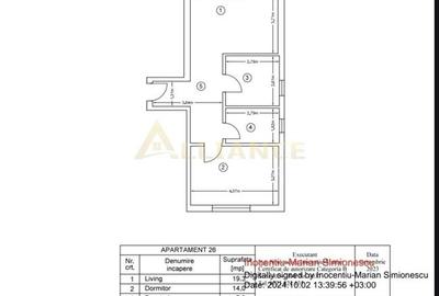 Apartament cu 2 camere decomandat, mobilat în Apărătorii Patriei - 12