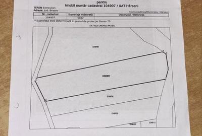 Teren de 5022 mp, în Măliniș - 2