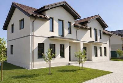 Duplex cu 4 camere cu Canalizare în Moșnița Nouă - 1