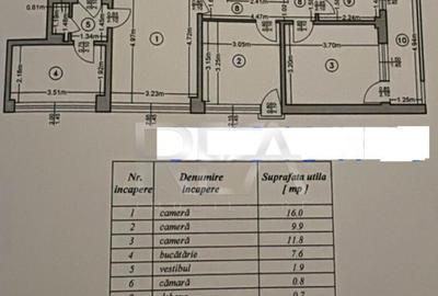 Apartament 3 camere Obor Bd. Garii Obor, 64 mp, balcon, - 6