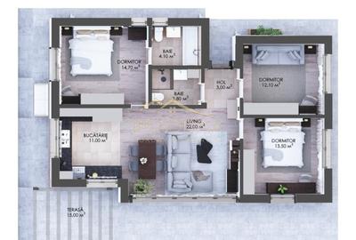 Casă cu 4 camere cu Canalizare în Tamași - 37