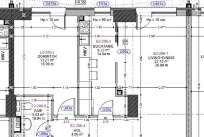 Apartament cu 2 camere decomandat în Pipera - 15