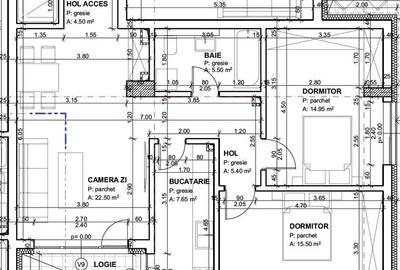 Apartament cu 3 camere în Andrei Mureșanu - 2