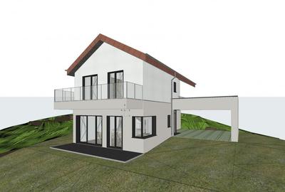 Casa individuala de vanzare in Feleacu, 130 mp utili, teren 750 mp