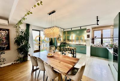 Penthouse cu 4 camere decomandat, mobilat în Pipera - 4