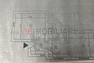Apartament cu 2 camere decomandat, mobilat în Cotroceni - 7