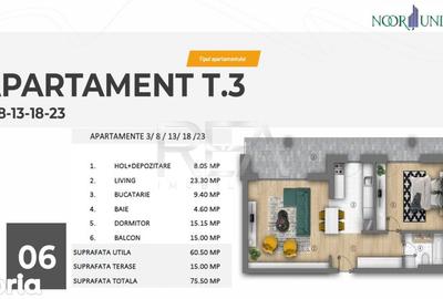 Apartament cu 2 camere decomandat, mobilat în Unirii - 1