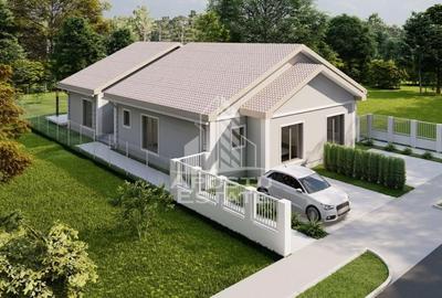 Duplex cu 3 camere si 2 bai, teren 391 mp, Mosnita noua - 1