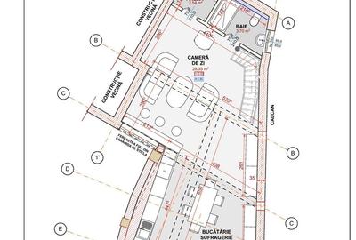 Casă individuală cu 3 camere cu Canalizare în Ultracentral - 5