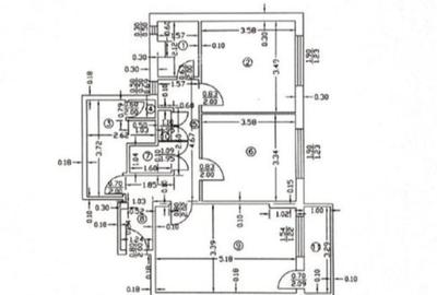 Apartament cu 3 camere decomandat, mobilat în Libertății - 2