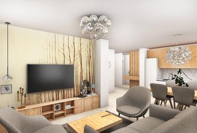 Ap 2 camere dec 50 mp utili balcon 11mp Orhideea D-na Stanca - 1