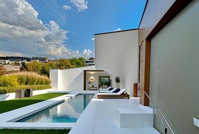 Casa luxury cu garaj la parter + piscina in complex / Bulevardul Pipera - 5