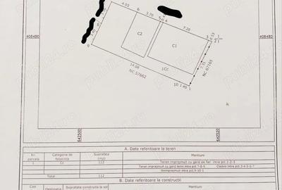 Casă cu 4 camere cu Teren 112 Mp în Central