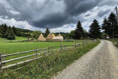 Teren intravilan 2470 mp cu vedere către munte! - 4
