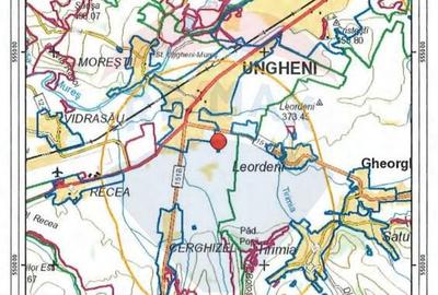 Terenuri Investitie 43485 mp Ungheni-Mures / Autostrada - 6